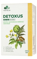 NATĒJA Detoxus травяной чай, 20 пакетиков по 2,0г