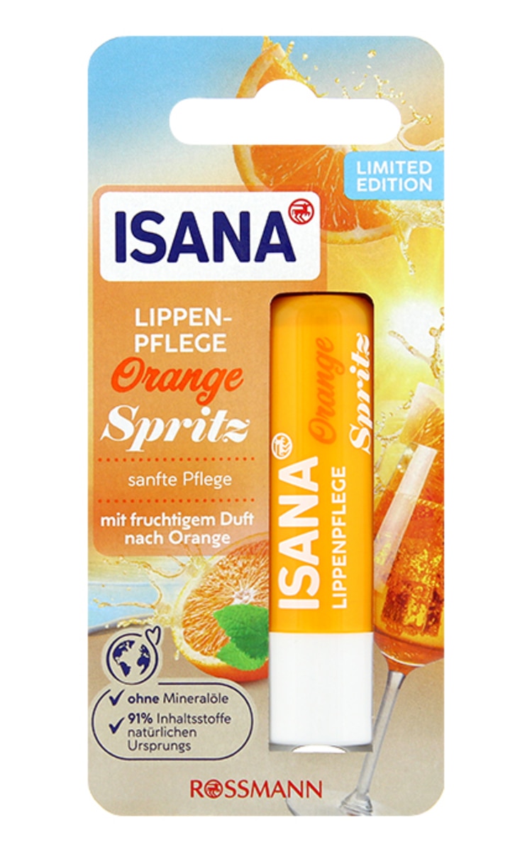 ISANA ISANA Orange Spritz lūpu balzams, 4.8g