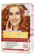 EXCELLENCE Creme краска для волос 7.43