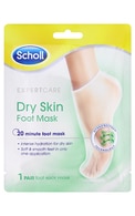 SCHOLL Dry Skin pēdu maska-zeķītes ar makadamijas eļļu, 1pāris