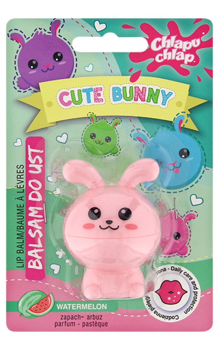 CHLAPU CHLAP CHLAPU CHLAP Cute Bunny бальзам для губ, aрбуз, 7г