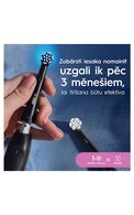 ORAL-B iO Gentle Care, Black, elektriskās zobu birstes uzgalis, 4gab.