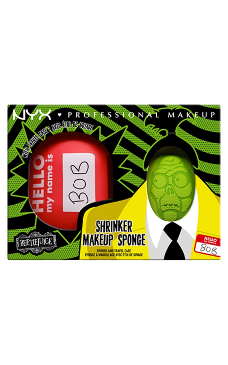 NYX PROFESSIONAL MAKEUP NYX PROFESSIONAL MAKEUP Beetlejuice kosmētikas sūklītis + ceļojuma futrālis 1 gab.