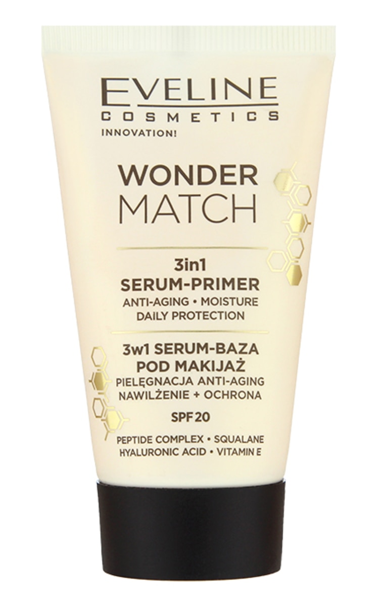 EVELINE EVELINE Wonder Match 3in1 Make-up cыворотка-праймер, 30мл