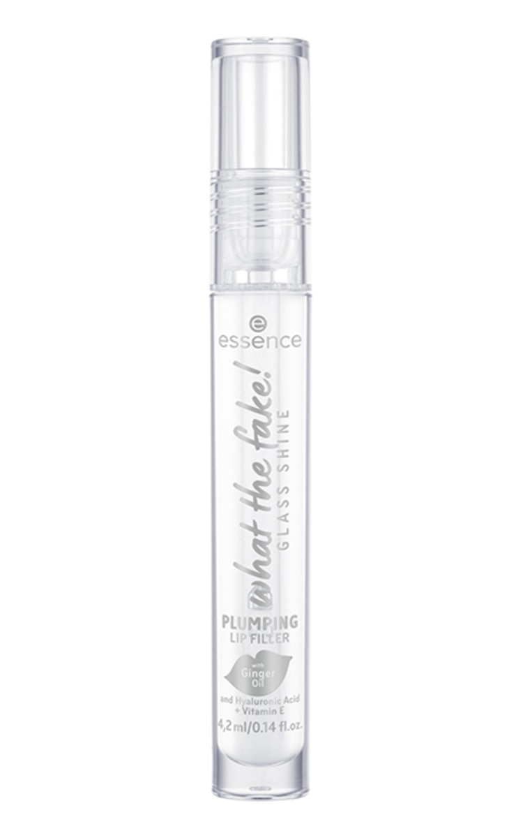 ESSENCE ESSENCE What The Fake lūpu spīdums, 01 Oh So Glassy, 4.2ml