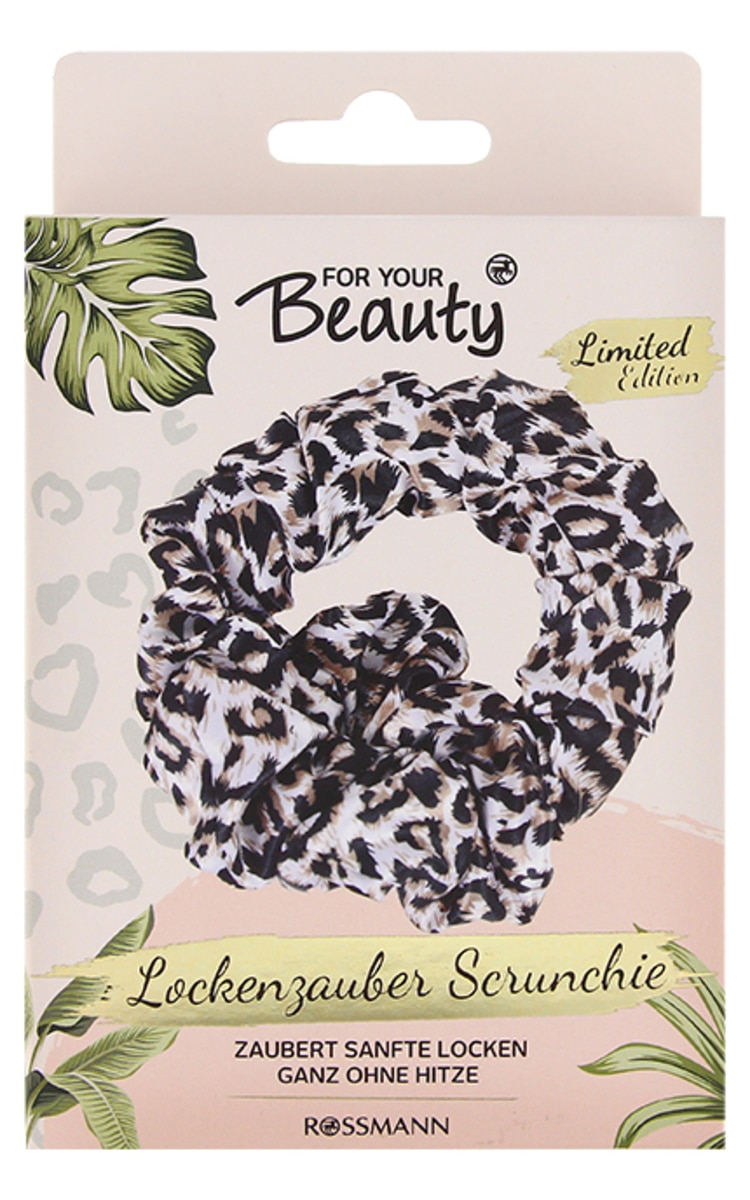 FYB FOR YOUR BEAUTY Lockenzauber Scrunchie matu lente loku veidošanai 1 gab.