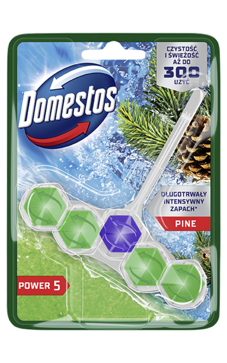 DOMESTOS DOMESTOS Power5 Pine туалетный блок, 50г