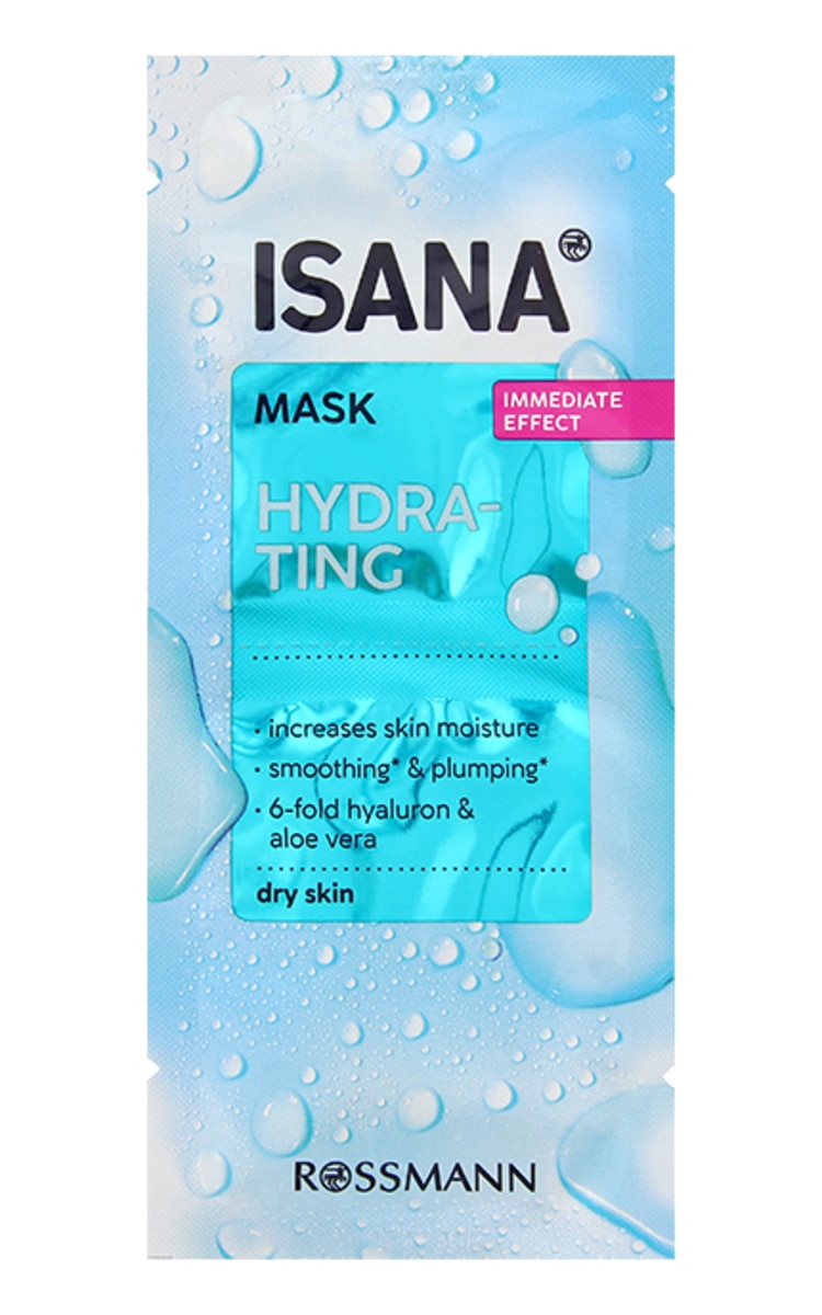 ISANA ISANA Hydrating увлажняющая маска для лица, 2x8мл