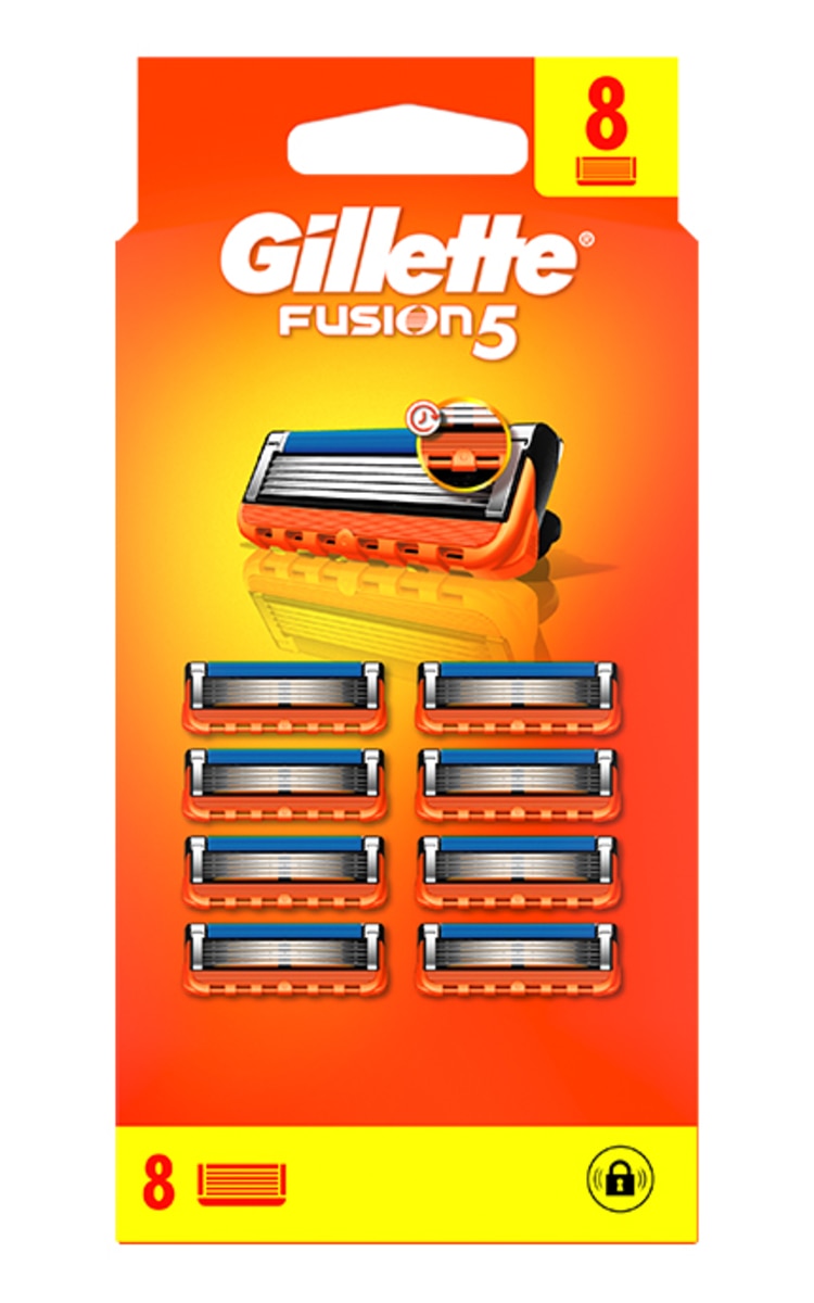 GILLETTE GILLETTE Fusion5 кассеты, 8шт. 8 шт