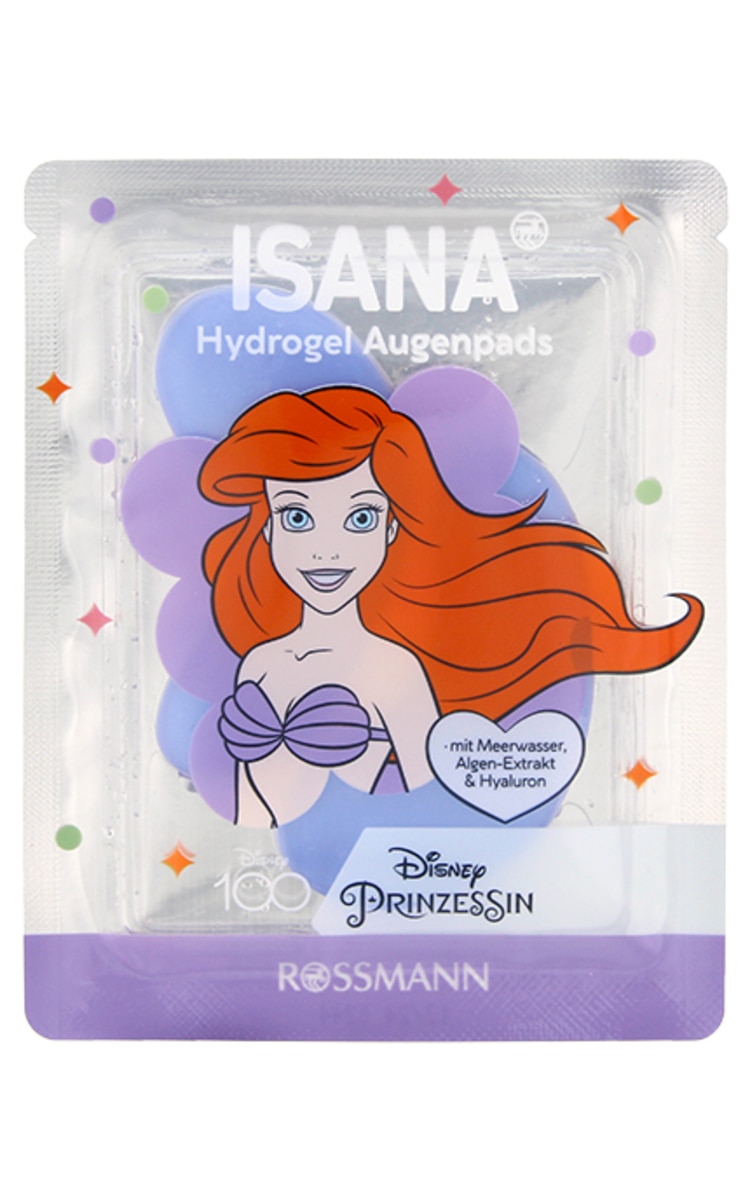 ISANA ISANA Hydrogel Disney Prinzessin acu spilventiņi, 1pāris 2 gab.