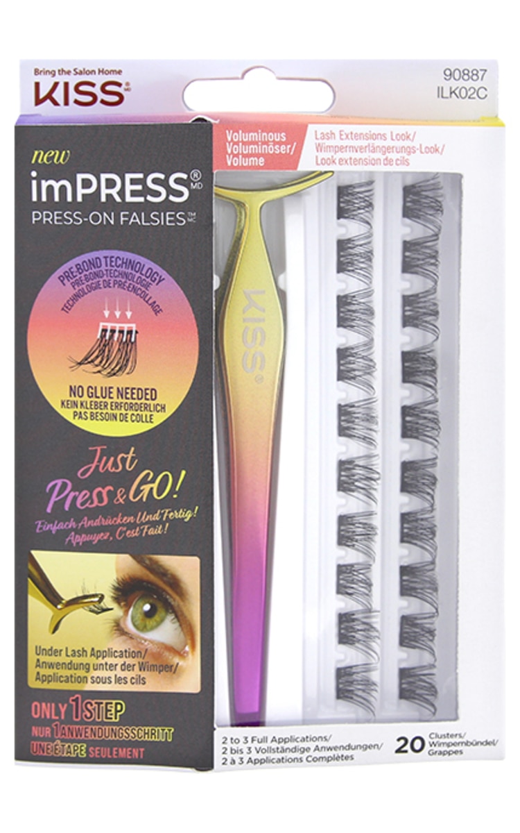 KISS KISS imPress Press-On Falsies набор накладных ресниц, 20шт 1 шт