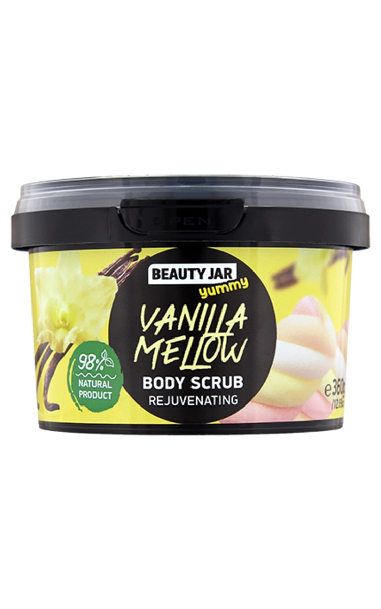 BEAUTY JAR BEAUTY JAR YUMMY skrubis ķermenim VANILLA MELLOW, 360g