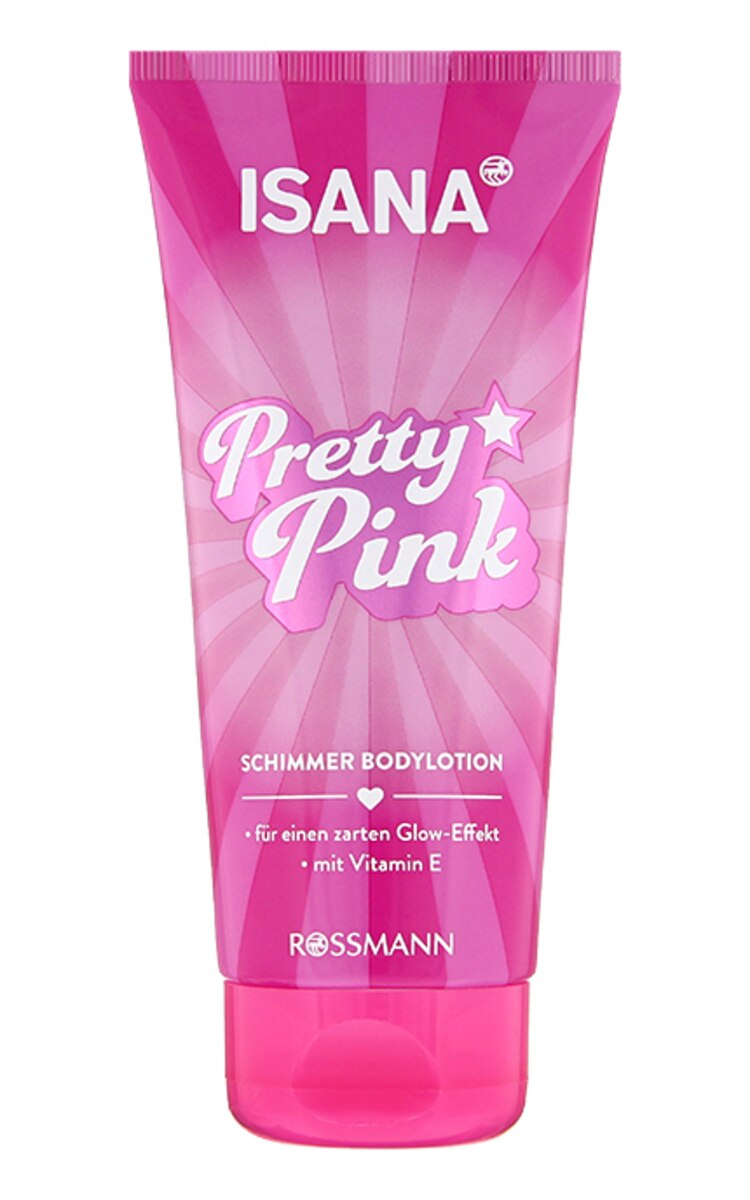 ISANA ISANA Pretty Pink ķermeņa losjons ar mirdzumu, 200ml 200 ml