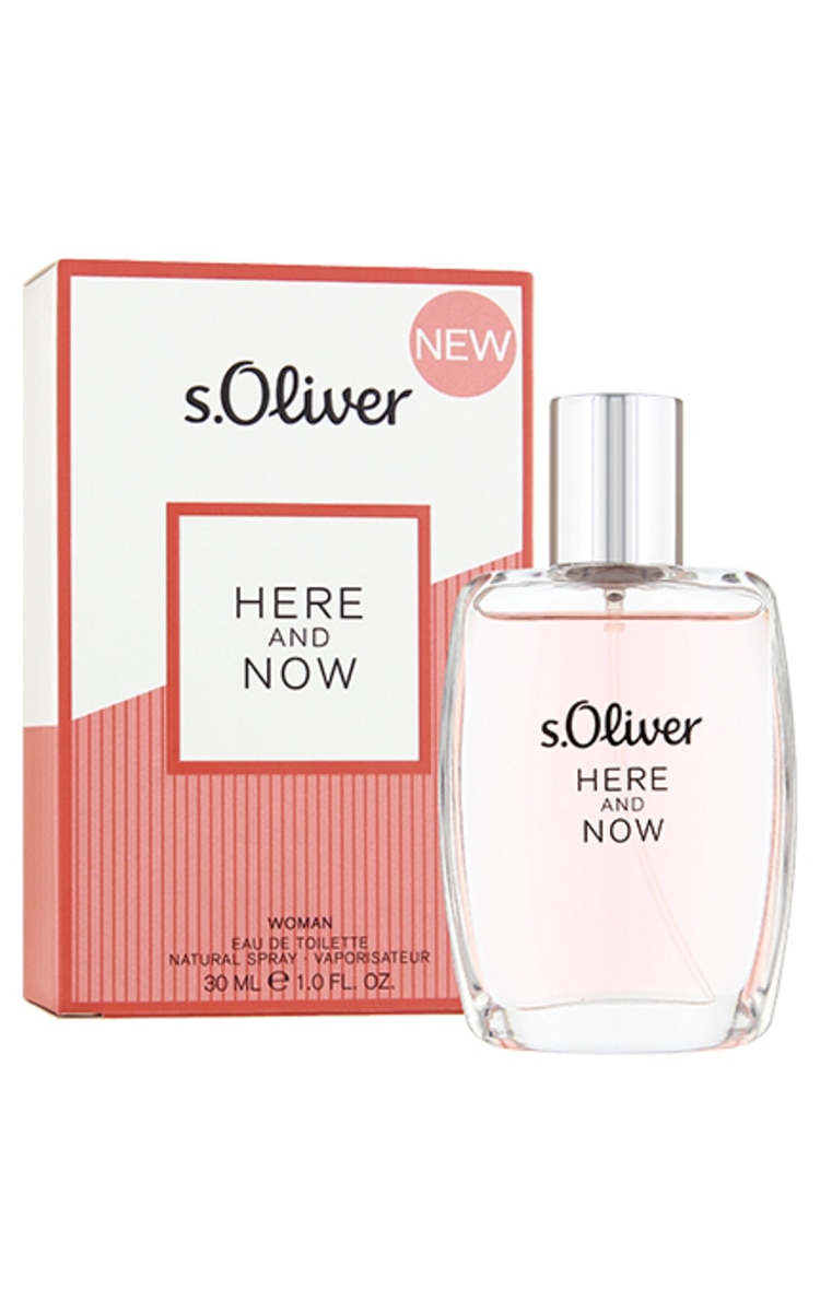 S'OLIVER S.OLIVER Here And Now tualetes ūdens sievietēm, 30ml 30 ml