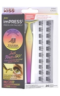 KISS imPress Press-On Falsies набор накладных ресниц, 20шт