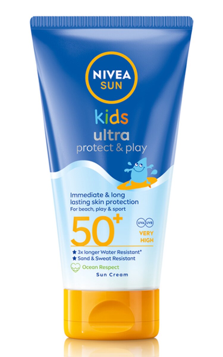 NIVEA NIVEA SUN Kids Ultra Protect&Play SPF50+ лосьон для детей для защиты от солнца, 150мл 150 мл