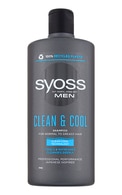 SYOSS MEN Clean&Cool мужской шампунь для волос, 440мл