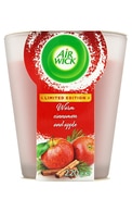 AIR WICK Warm Cinnamon and Apple aromatizētā svece, 220g