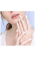 OHORA Semi Cured Gel Nail Strips (N Clean White) набор гелевых наклеек для маникюра, 30 наклеек