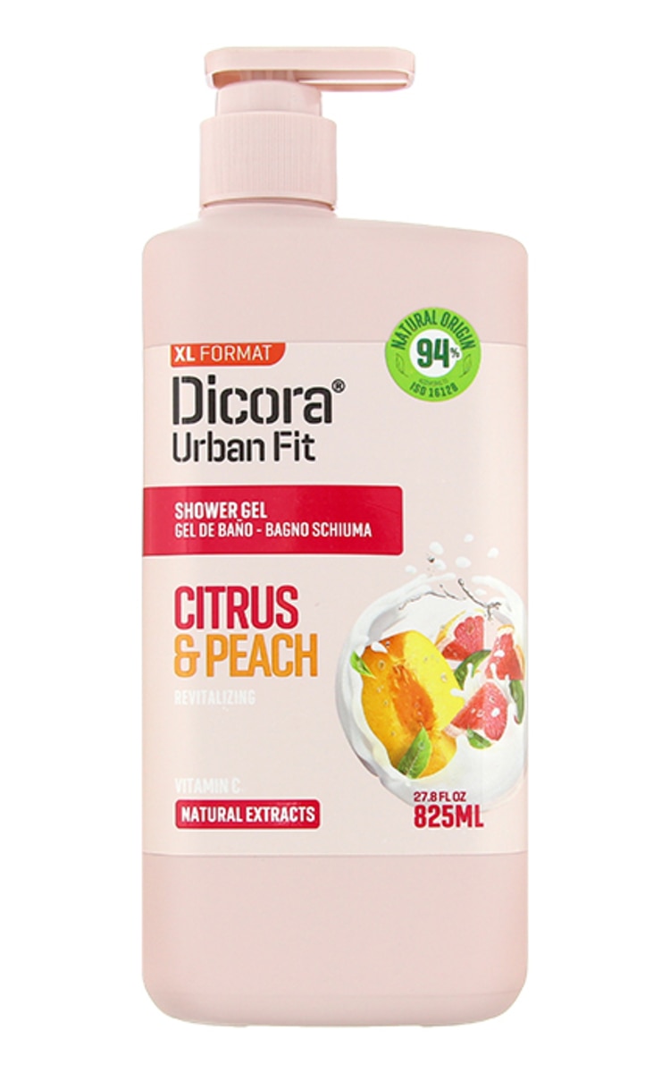 DICORA DICORA Citrus&Peach dušas želeja, 825ml