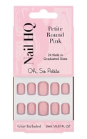  NAIL HQ undefined NAIL HQ Petite Round Pink комплект накладных ногтей  