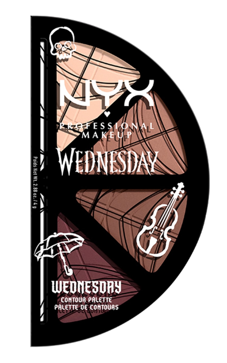 NYX PROFESSIONAL MAKEUP NYX PROFESSIONAL MAKEUP Wednesday Stained Glass палетка для контуринга, 1шт.