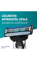 GILLETTE Mach3 Turbo kasetnes, 5gab.