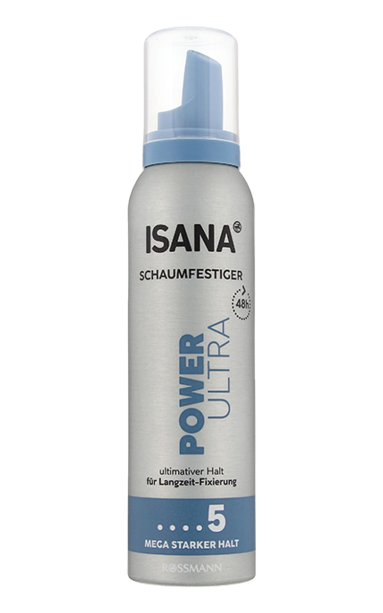 ISANA HAIR ISANA Power Ultra stipras fiksācijas putas matu veidošanai, 150ml 150 ml