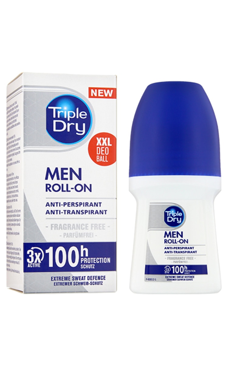 TRIPLE DRY TRIPLE DRY Men antiperspirants - rullītis, 50ml