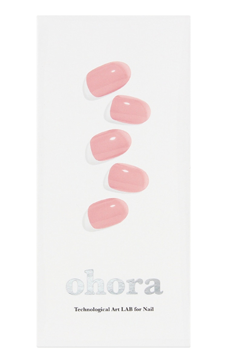 OHORA OHORA Semi Cured Gel Nail Strips (N Tint Baby) набор гелевых наклеек для маникюра, 30 наклеек