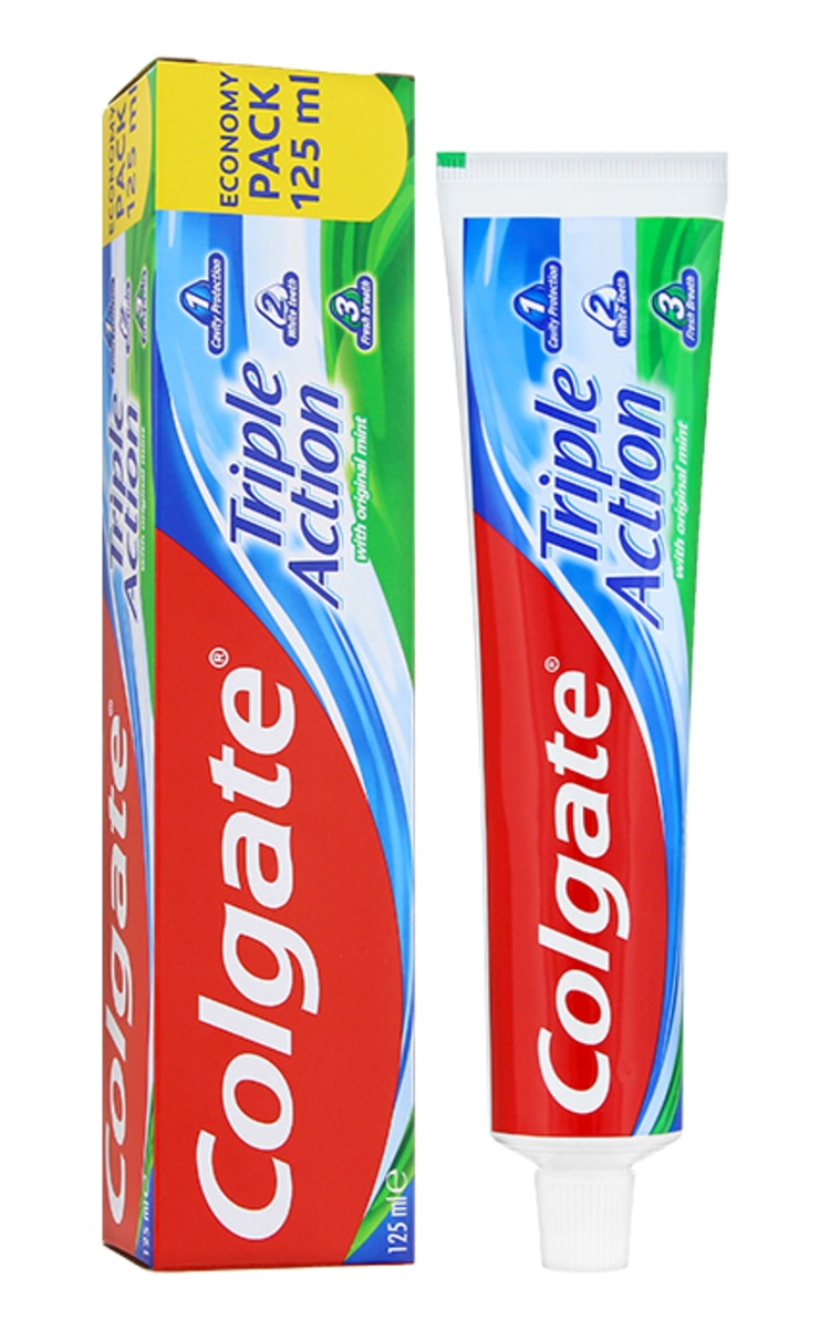 COLGATE COLGATE Triple Action zobu pasta, 125ml 125 ml