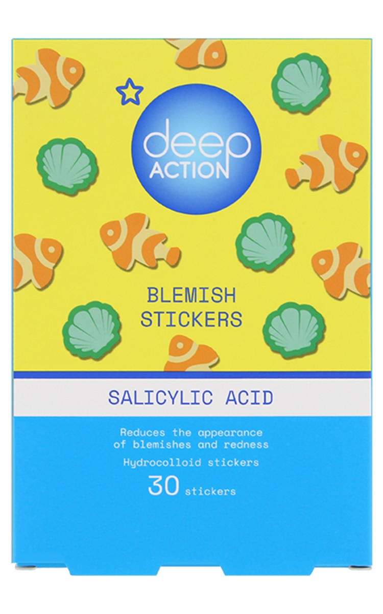 SUPERDRUG SUPERDRUG Deep Action гидроколлоидные пластыри от прыщей с салициловой кислотой, 30шт.