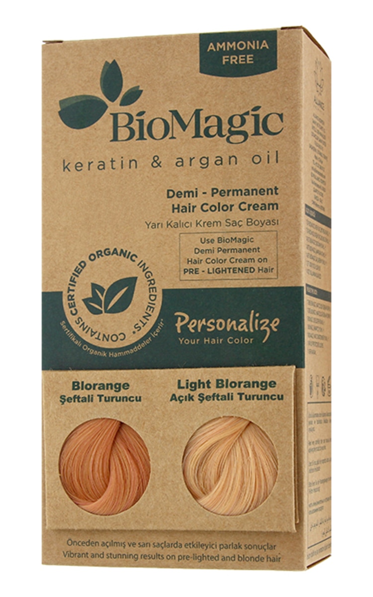 BIOMAGIC BIOMAGIC Стойкая краска для волос, Personalize Blorange/Light Blorange 1 шт