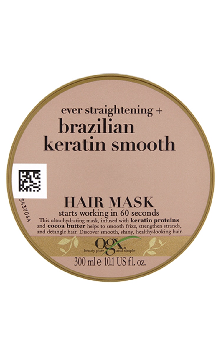 ORGANIX OGX Brazilian Keratin Smooth маска для волос , 300мл