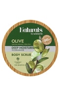  NATURALS BY WATSONS undefined NATURALS BY WATSONS Olive mitrinošs ķermeņa skrubis, 200g  