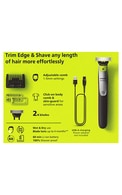 PHILIPS OneBlade 360 QP2834/23 skuveklis + 1 asmenis (face&body)
