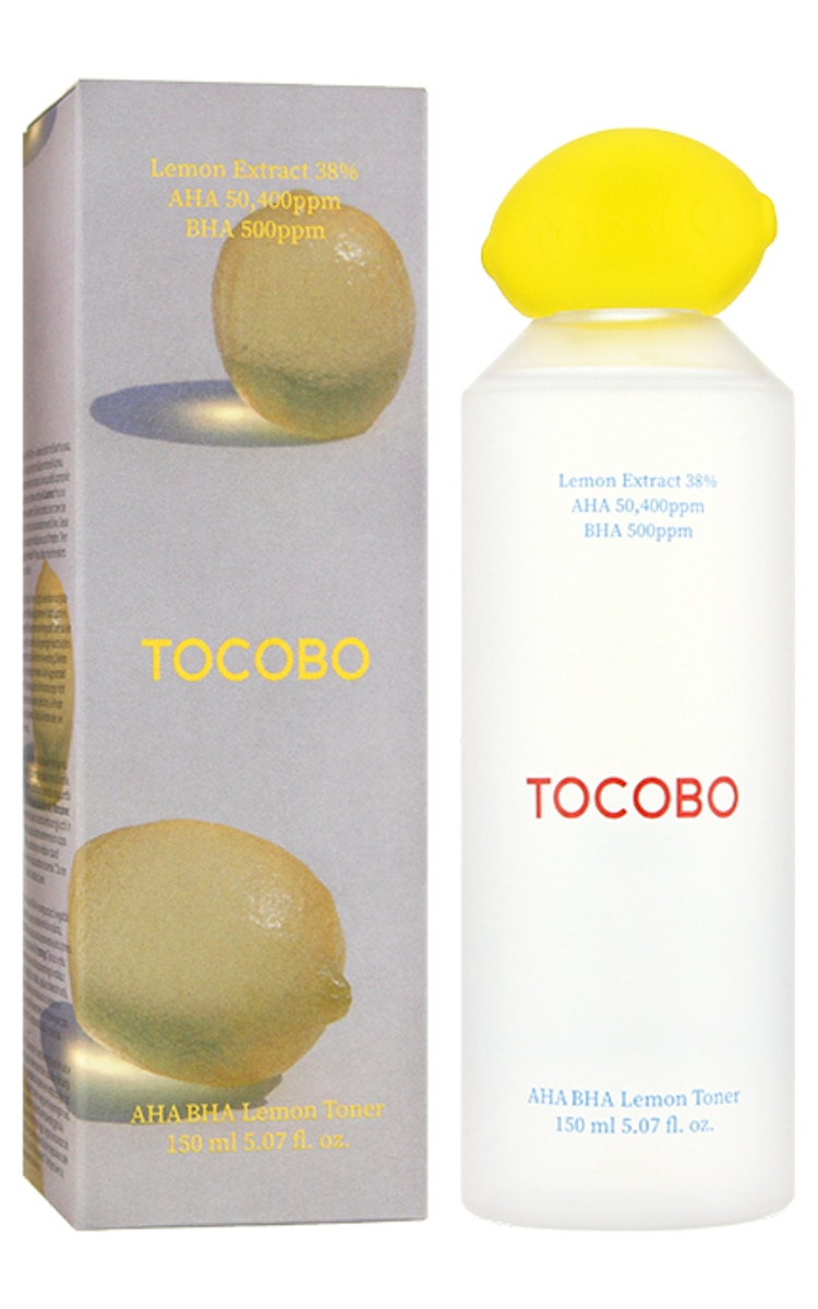 TOCOBO TOCOBO AHA BHA отшелушивающий тонер с лимоном, 150мл