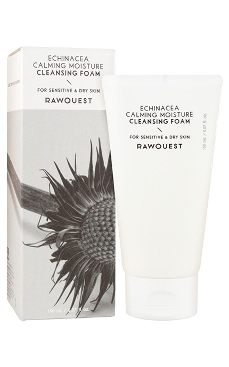 RAWQUEST RAWQUEST Echinacea nomierinošas un mitrinošas attīrošās putas, 150ml