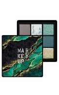  MAKE UP FACTORY undefined MAKE UP FACTORY Pro Effect acu ēnu palete, 50 Green Selection, 1gab.  