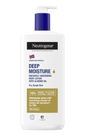 NEUTROGENA Deep Moisture dziļi mitrinošs, ātri absorbējošs ķermeņa losjons ar mandeļu eļļu, 400ml