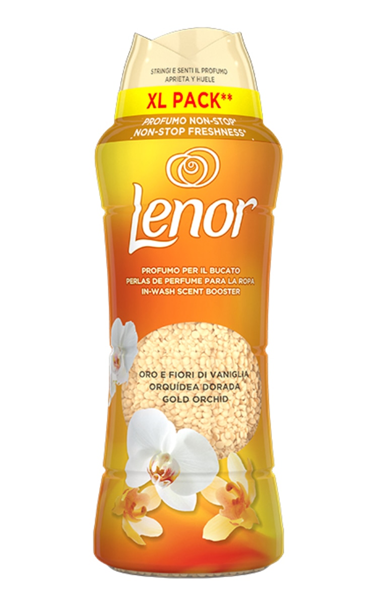 LENOR LENOR Gold Orchid&Vanilla ароматические гранулы белья, 495г