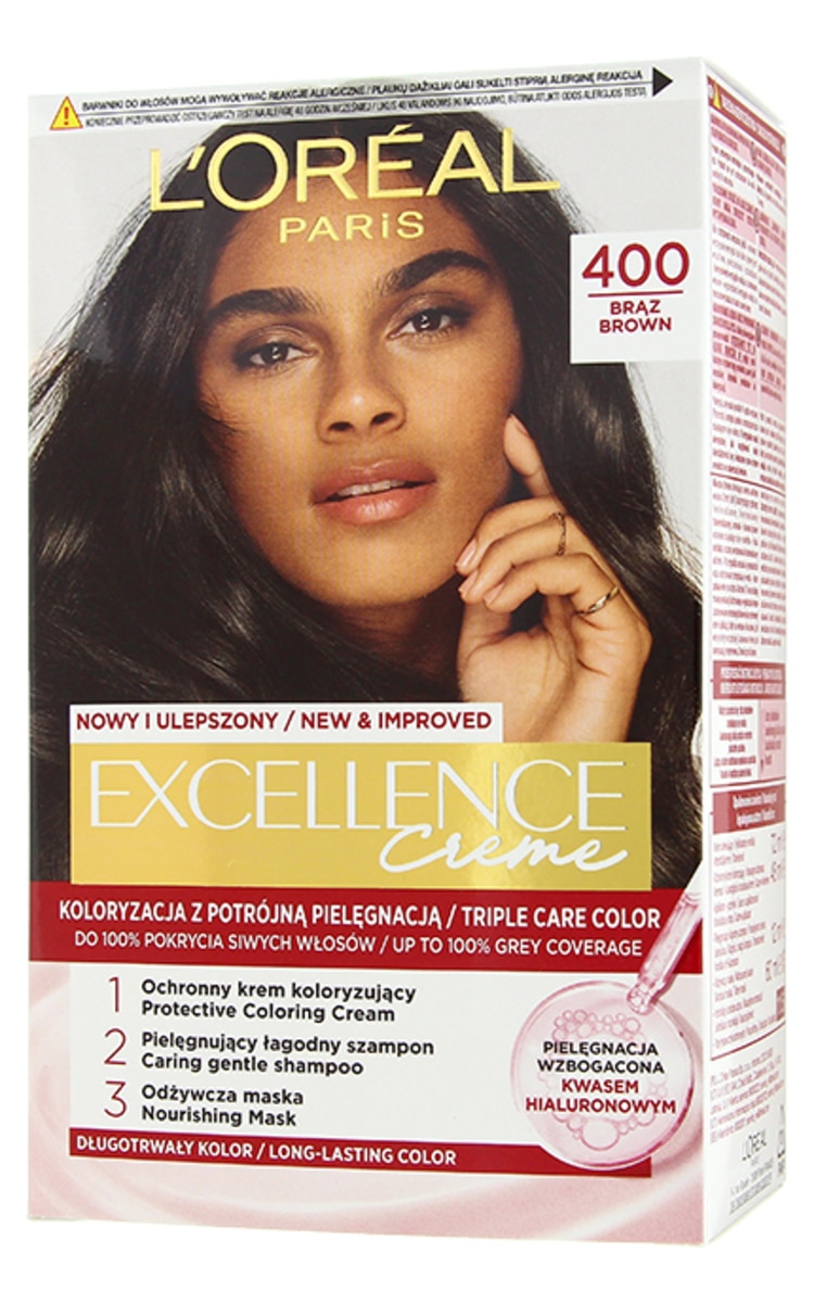 LOREAL EXCELLENCE EXCELLENCE Creme краска для волос 400 1 шт