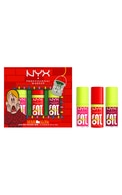 NYX PROFESSIONAL MAKEUP Fat Oil Lip Drip Trio, lūpu spīdumi, 3x4.8ml