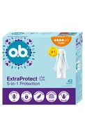  O.B. undefined O.B. ExtraProtect Super higiēniskie tamponi, 42gab.  