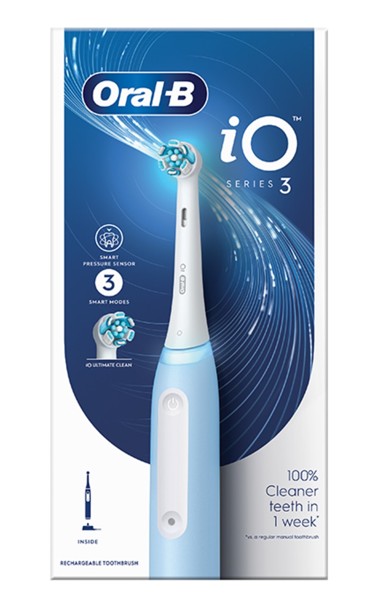 ORAL B ORAL-B iO Series 3 Ice Blue elektriskā zobu birste 1 gab.