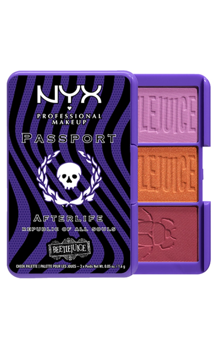 NYX PROFESSIONAL MAKEUP NYX PROFESSIONAL MAKEUP Beetlejuice Afterlife vaigu sārtuma palete, 1gab. 1 gab.