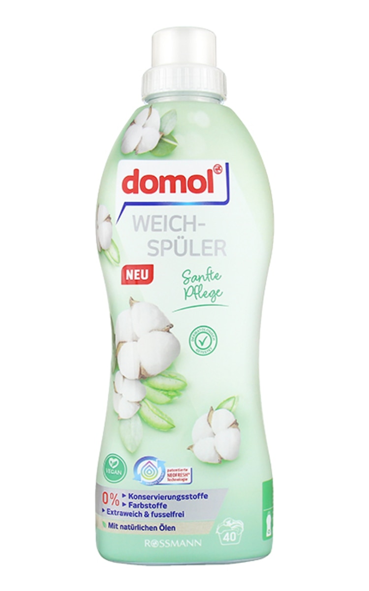 DOMOL DOMOL Sanfte Pflege veļas mīkstinātājs, 1l 1000 ml