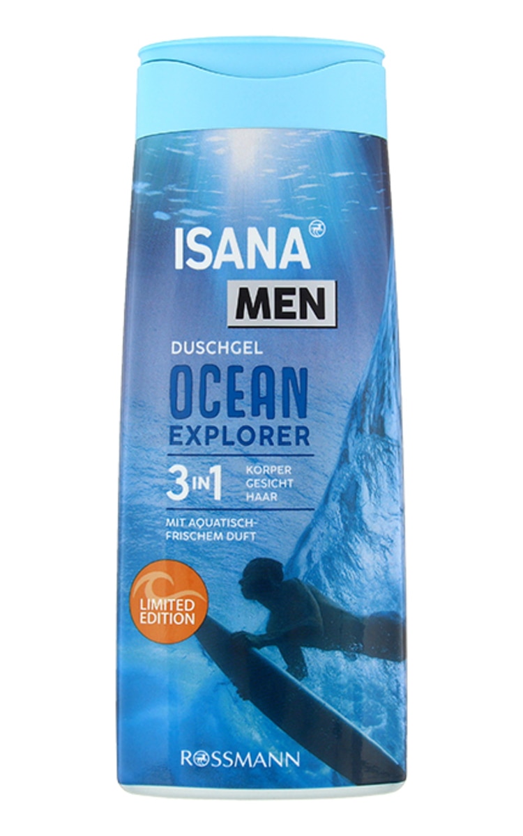 ISANA MEN ISANA MEN Ocean Explorer 3in1 dušas želeja, 300ml