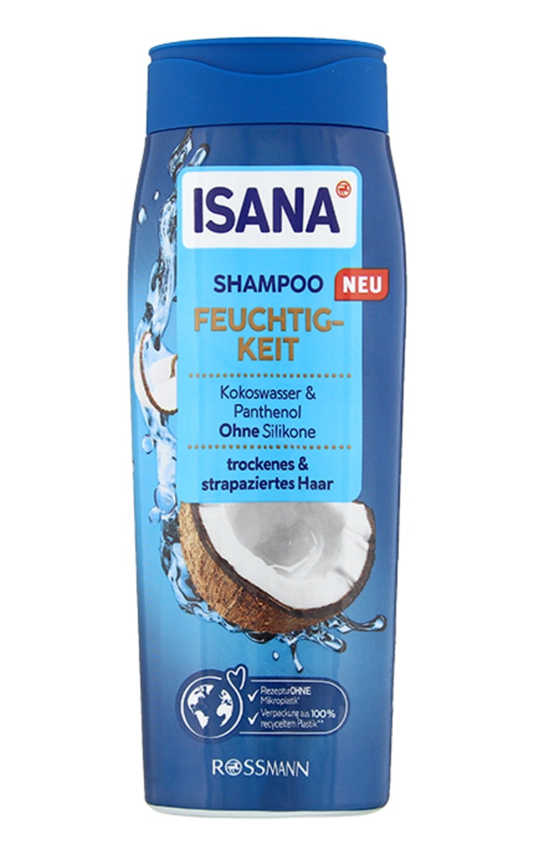 ISANA HAIR ISANA Feuchtigkeit mitrinošs šampūns sausiem un bojātiem matiem, 300ml 300 ml