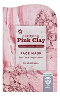 SUPERDRUG Pink Clay attīroša sejas maska, 15ml